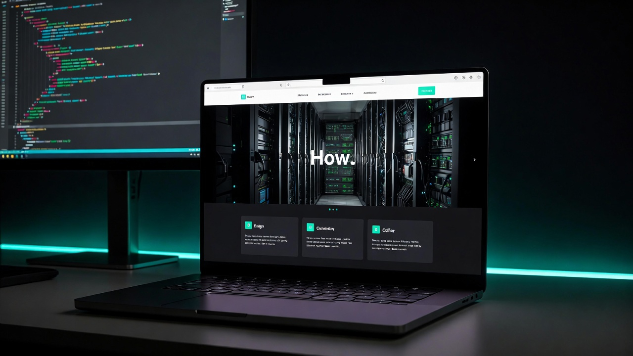 Professional website design and development